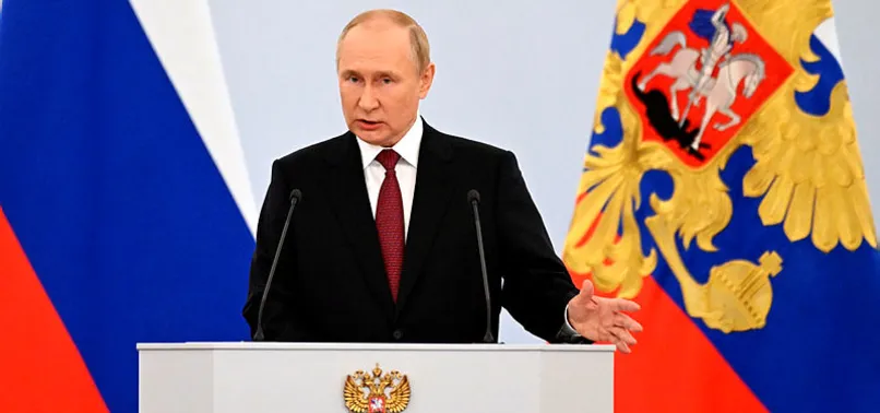 Son dakika: Rusya Devlet Başkanı Putin Ukrayna'daki 4 bölgenin ilhakını açıkladı