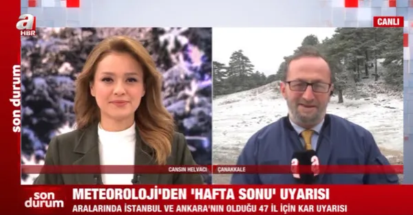 Meteoroloji'den İstanbul ve Ankara için kar uyarısı! Hafta sonu hangi illere kar yağacak? - 1
