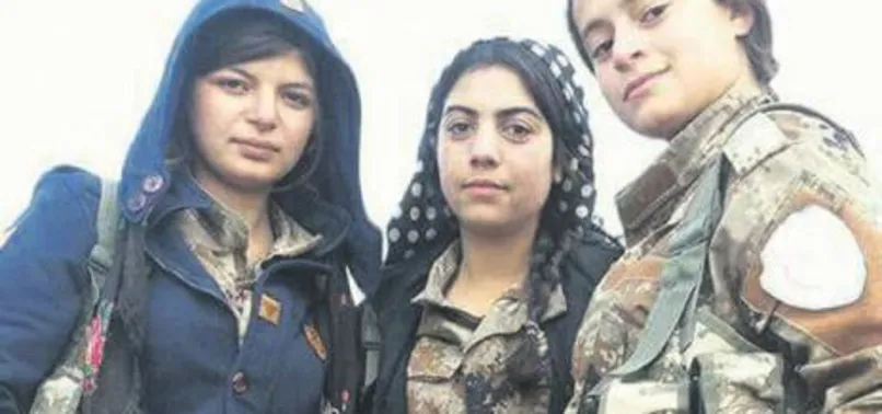 YPG'li kadın teröristler örgütün kanlı yüzünü anlattı