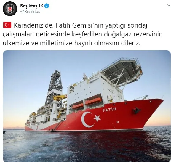 4 büyüklerden doğalgaz paylaşımı! Tebrik ve hayırlı olsun mesajı - 1