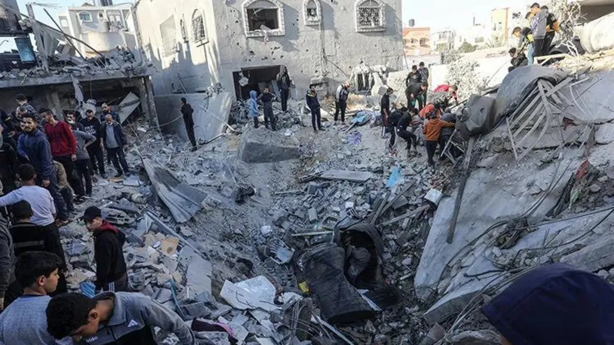 Katil İsrail'in 264 gündür soykırım yapıyor! Gazze'de can kaybı 37 bin 718'e çıktı