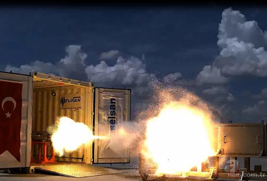 ASELSAN, Tufan Elektromanyetik Top Sistemi ile hız rekoru kırdı 1