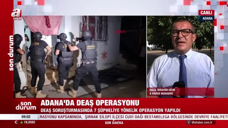 Adana’da DEAŞ operasyonu