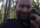 Çocuğunun gözü önünde kabusu yaşattı