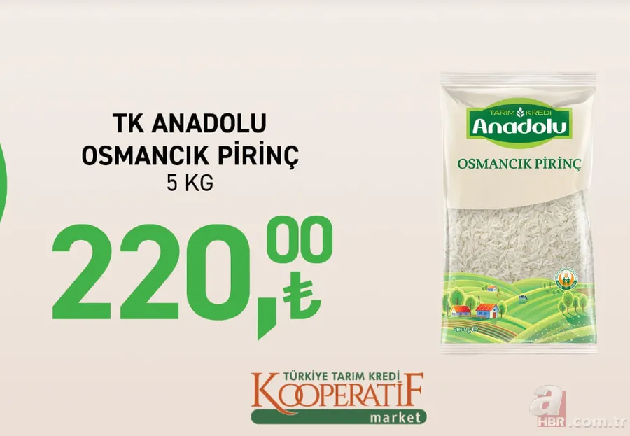 Tarım Kredi'de Büyük Aralık İndirimi Başladı! Tavuk 74 TL, Karadeniz Çay 142.90 TL, 40'lı Tuvalet Kağıdı 209.90 TL... 4
