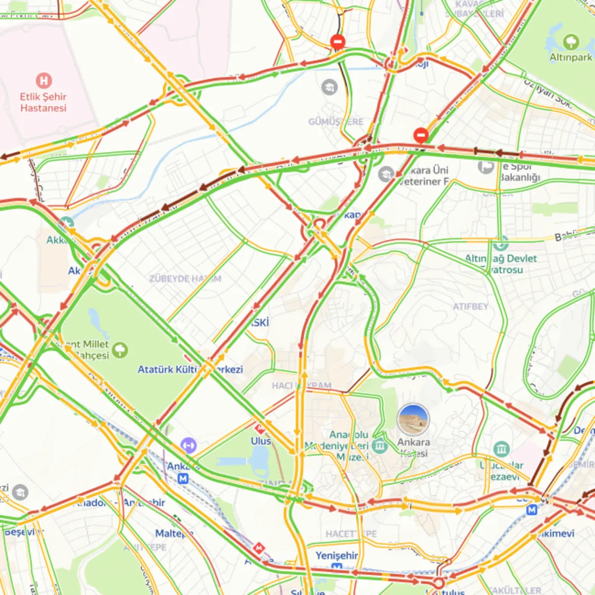 Ankara'da trafik ne durumda?