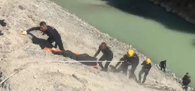Artvin’de dehşete düşüren olay! Çoruh Nehri’nde kaybolan işçinin cansız bedeni bulundu