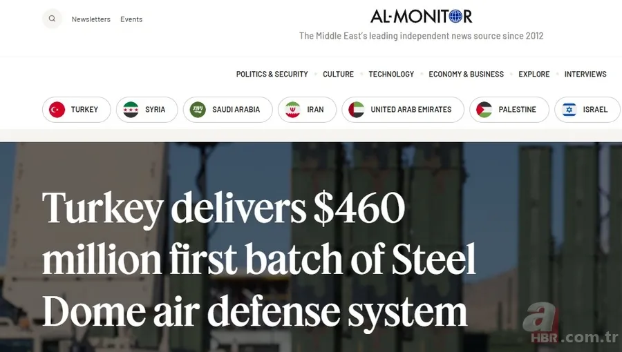 Türkiye'nin Çelik Kubbesi dünyada ses getirdi: Ankara için dönüm noktası | Yunandan İsrail basınına işte o manşetler 8