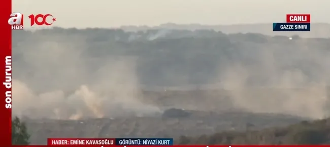 KATİL İsrail’in Gazze katliamında 24. gün | Katliam tanklarına karşı direniş! A Haber bölgede…