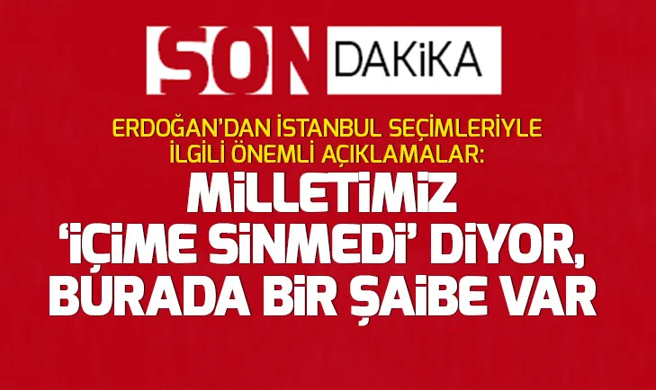 BaÅkan ErdoÄan'dan Kızılcahamam'da açıklamalar