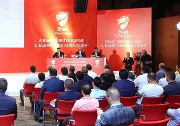 Ziraat Türkiye Kupası'nda 2. tur eşleşmeleri belli oldu!