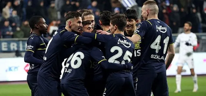Kasımpaşa: 1 - Fenerbahçe: 2 MAÇ SONUCU | Kanarya son nefeste kazandı