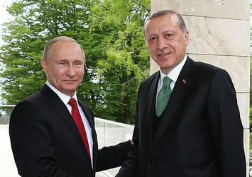Rusya Devlet Başkanı Putin Ankara'da...