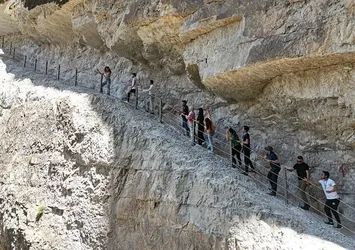 Cehennem Deresi Kanyonu'na ziyaretçi akını