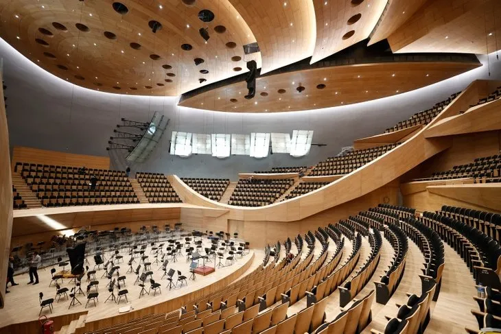 Cumhurbaşkanlığı Senfoni Orkestrası dev açılış törenine hazırlanıyor: 23 yıldır inşaat halindeydi Erdoğan tamamladı