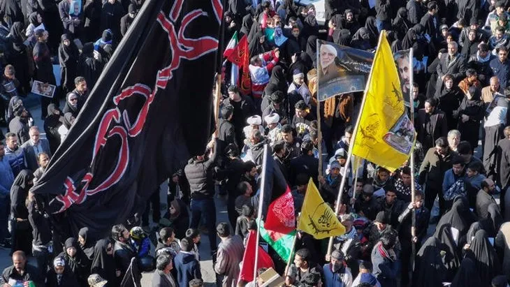Süleymani'nin cenazesinde izdiham çıktı! Ölen ve yaralananlar var