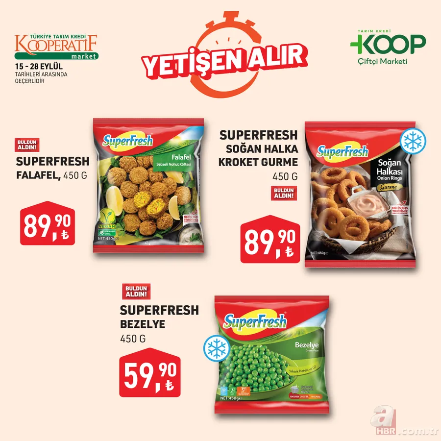 Tarım Kredi'de fiyatlar düştü: 16-22 Eylül kataloğunda yok yok! 3 kilo Gurme çay 579,90 TL, 32'li tuvalet kağıdı 139 TL... 2
