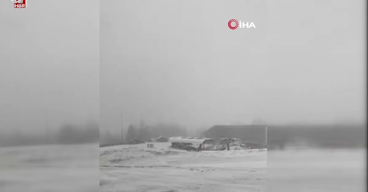 Kastamonu’da Ilgaz Dağı beyaza büründü