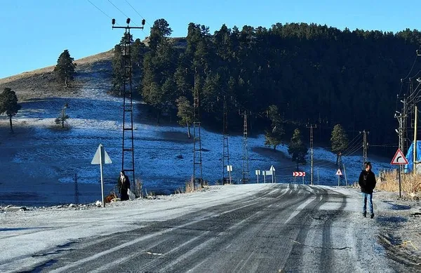 Meteoroloji İstanbul ve birçok ili saat verip uyardı! Doğu Anadolu'da sıcaklık eksileri gördü | Soğuk hava dalgası yurda giriş yaptı - 2
