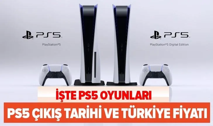 Sony tarih verdi: PS5 çıkış tarihi ne zaman? Playstation 5 Türkiye fiyatı ne kadar, kaç TL? İşte PS5 oyunları...