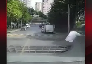 KAYAN ARACI SON ANDA DURDURDU