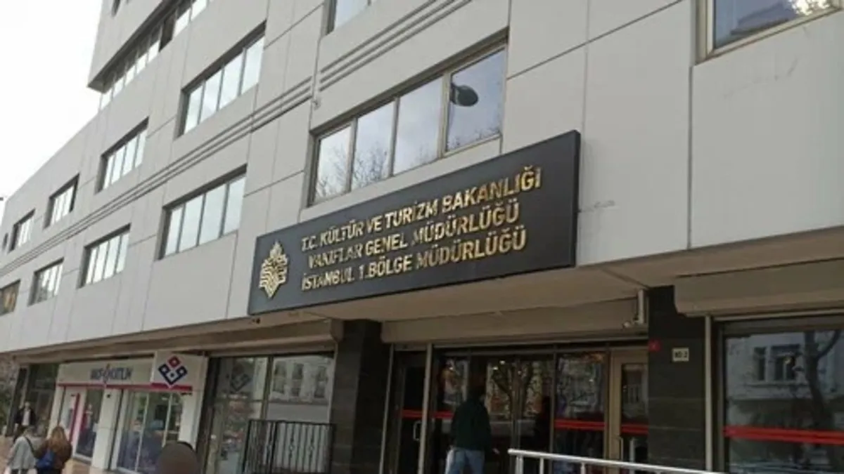 İSTANBUL VAKIFLAR 1. BÖLGE MÜDÜRLÜĞÜNDEN