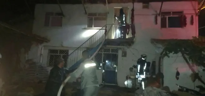 Denizli'de acı son! Çocuğunu kurtarmak için alevlerin arasına daldı ama...