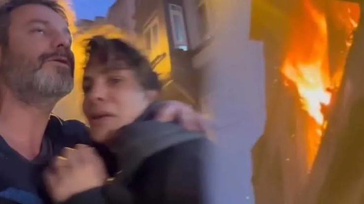 1793191366001.jpg Umut Özkan ve eşi büyük panik yaşadı: Karşılarındaki bina çöktü - 2