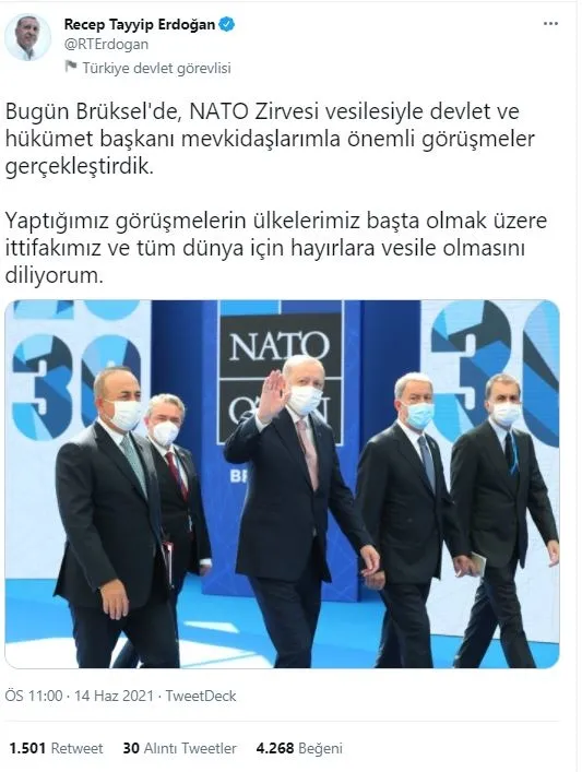 Başkan Recep Tayyip Erdoğan ile ABD Başkanı Joe Biden NATO görüşmesi! İşte alınan son dakika kararları!