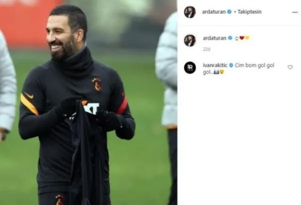 Dünyaca ünlü yıldızdan Galatasaray paylaşımı: Cimbom gol gol gol