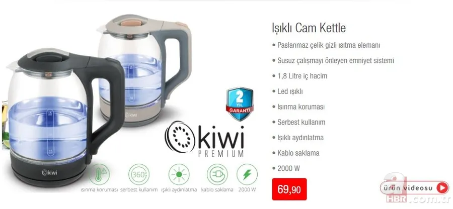 BİM aktüel 16 Ağustos kataloğu! – BİM’de bu hafta kettle, ütü ve televizyon fırsatı! İşte, BİM aktüel ürünler kataloğu! 5