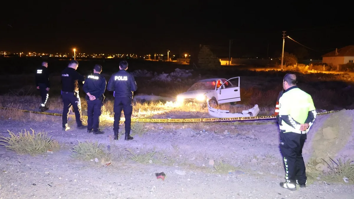 Ehliyetsiz ve alkollü sürücü aracıyla takla attı! 1 ölü bir yaralı