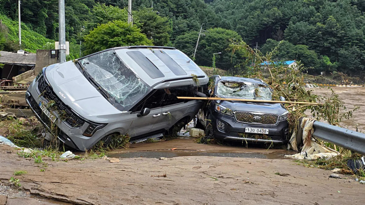 Güney Kore'de şiddetli yağış: 17 ölü 11 kayıp