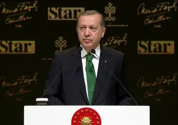 Erdoğan, Necip Fazıl Ödül Töreni'nde konuştu