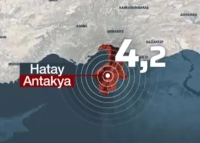 Hatay’da korkutan deprem! AFAD duyurdu