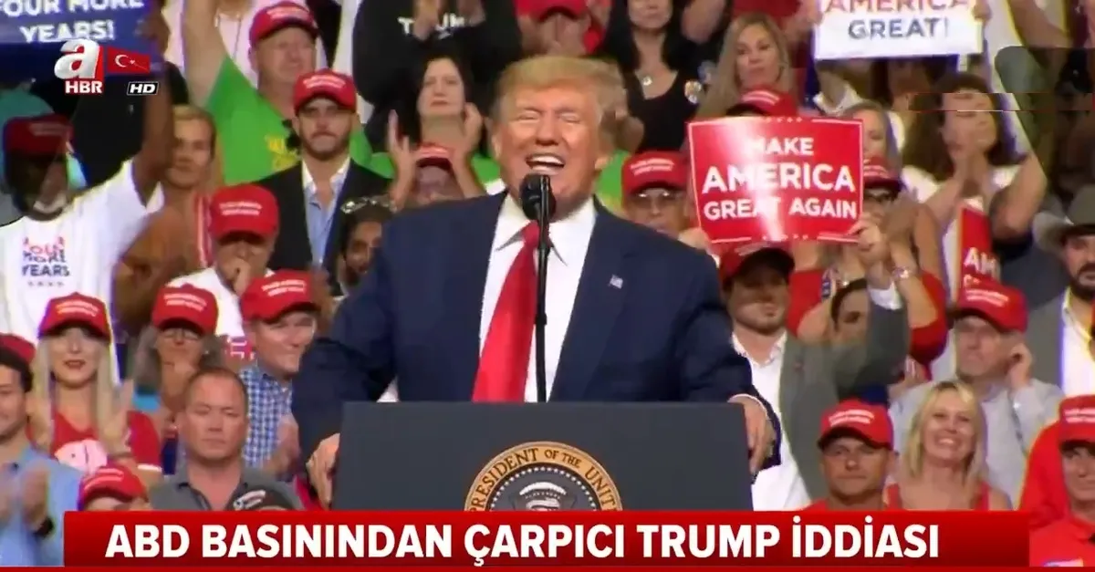 ABD basınından çarpıcı Trump iddiası |Video