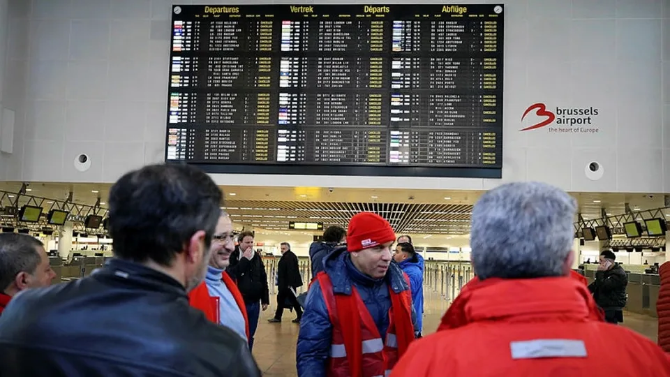 Belçika'da 24 saat uçuş yok