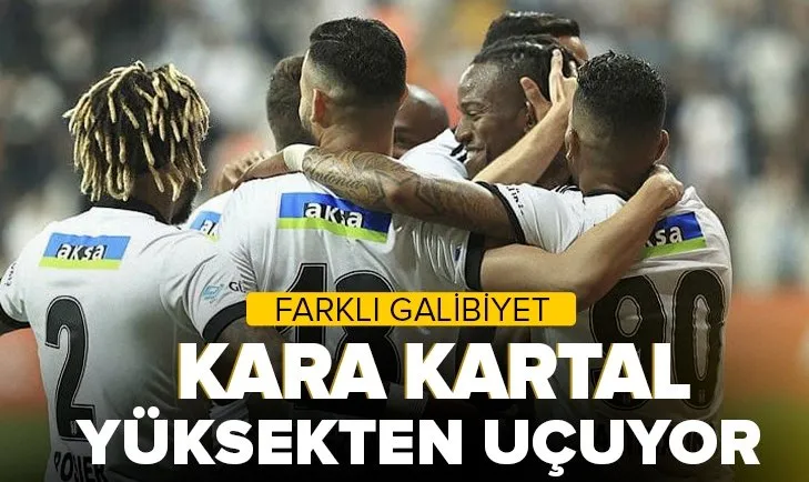 Kara Kartal yüksekten uçuyor I Beşiktaş 3-0 Yeni Malatyaspor MAÇ SONUCU-ÖZET