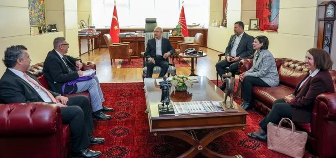 Kılıçdaroğlu TSK’yı hedef alan TTB’nin heyetini makamında ağırladı