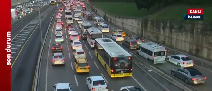 İstanbul'da sabah trafiği! İşte trafik yoğunluk haritasında son durum | İstanbul'da bugün hava nasıl olacak? - 3