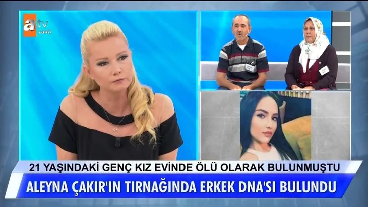 Aleyna Çakır’ın ölümüyle ilgili korkunç detay Müge Anlı’da ortaya çıktı! İntihar ettiği iddia edilmişti…