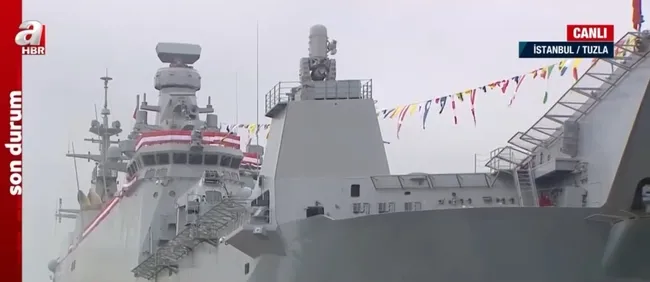 En büyük savaş gemisi envanterde! TCG Anadolu bugün Deniz Kuvvetleri Komutanlığı’na teslim edildi