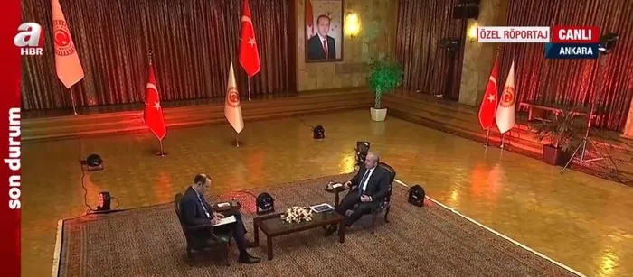 TBMM Başkanı Mustafa Şentop A Haber'de: Milletimiz bir karar vermiş görünüyor - 6