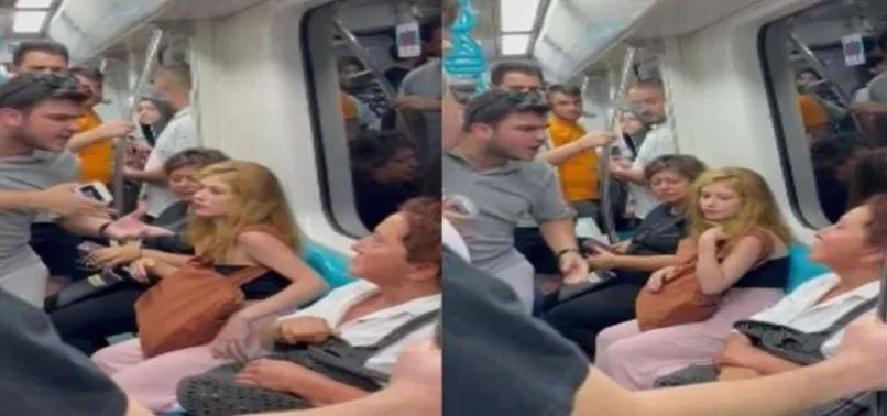 Marmaray'da başörtüsüne hakaret! Saldırıyı önleyen genç o anları anlattı Marmaray'da başörtüsüne hakaret! Saldırıyı önleyen genç o anları anlattı