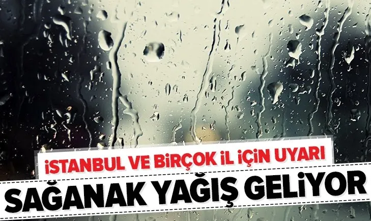 Meteoroloji'den son dakika hava durumu açıklaması! İstanbul ve birçok il için sağanak yağışı uyarısı | 28 Aralık 2020 hava durumu