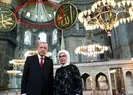 İşte Ayasofya Camiindeki freskleri kapatacak perdeler