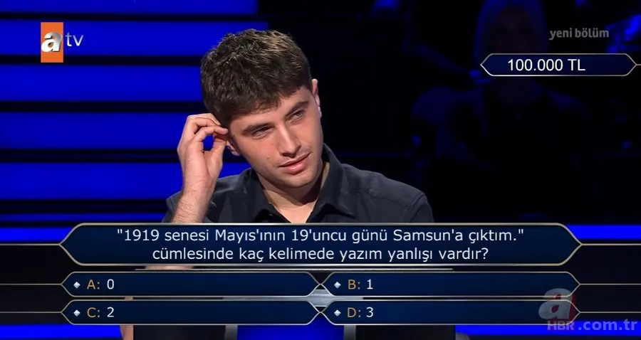 Milyoner'de alfabe sorusu damga vurdu! Verdiği yanıtla herkesi şoke etti 17