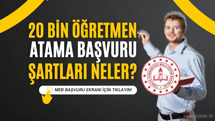 Öğretmen ataması başvuru ekranı 20 Mayıs 2024 | 20 BİN ÖĞRETMEN ATAMASI sözlü sınav nasıl olacak, konular neler? 1