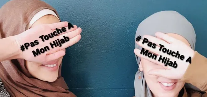 Fransa’da Müslüman kadınlar İslam düşmanlığına karşı ayaklandı: Başörtüme dokunma