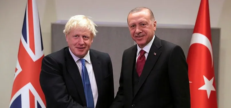Başkan Erdoğan, Johnson ile görüştü